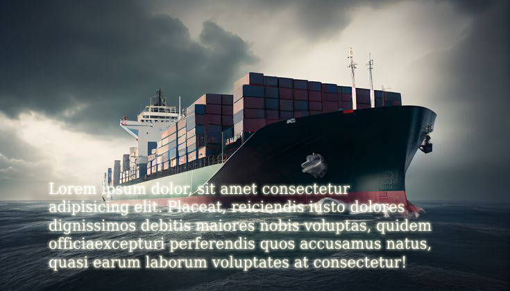 foto de um navio